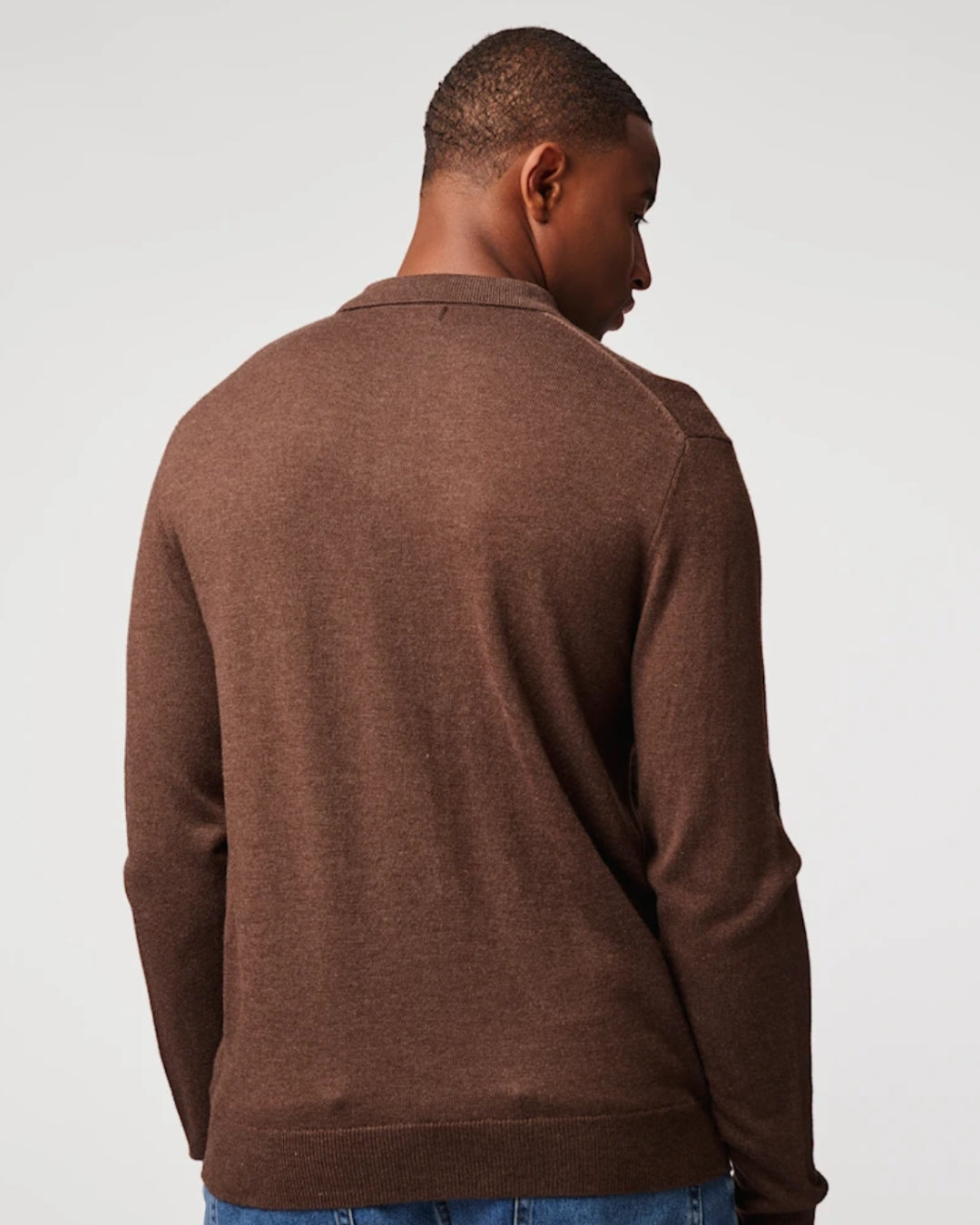 ANTWRP polo knit - Brown