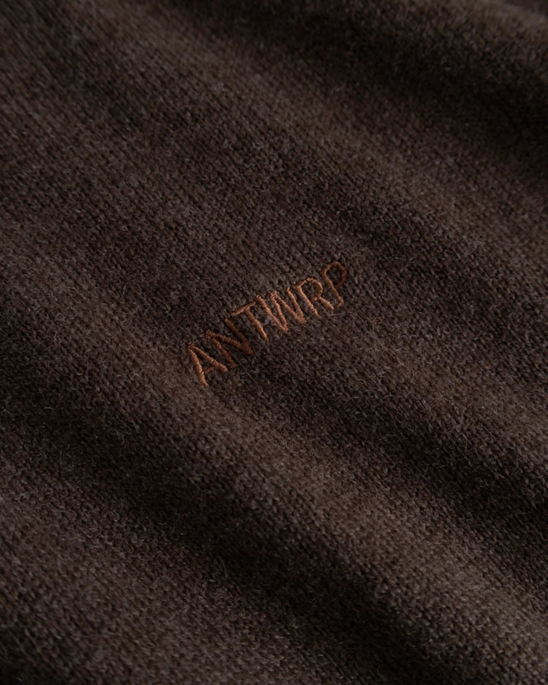 ANTWRP polo knit - Brown