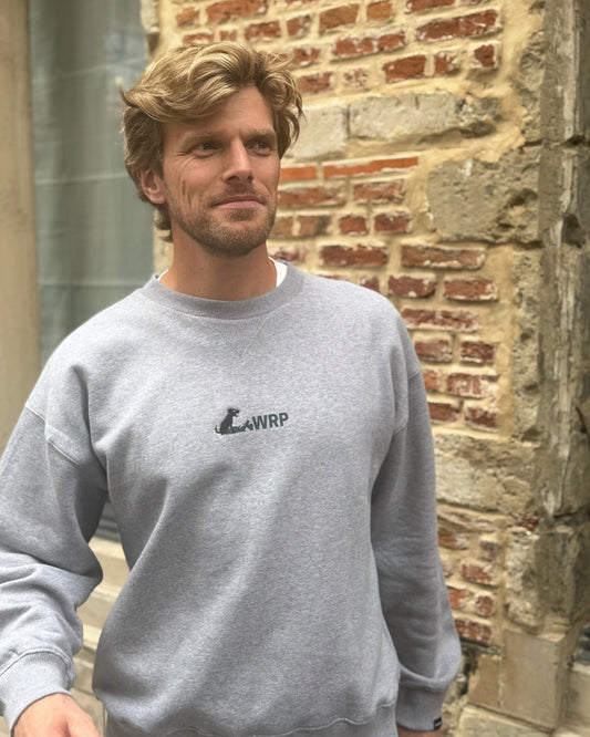 sweater ANTWRP - Grey Chiné