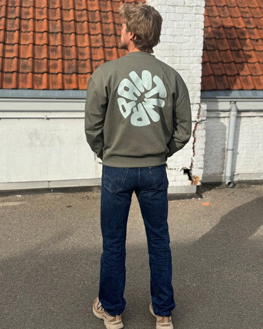 Sweater ANTWRP - Bronze Green