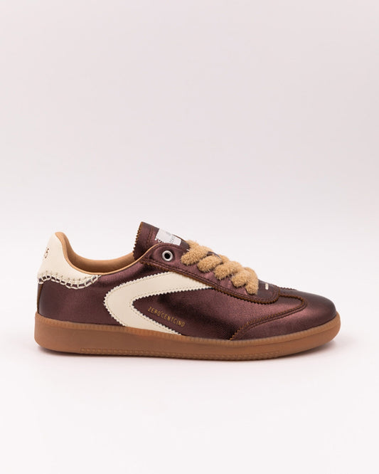 Nova metallic chocolate sneakers