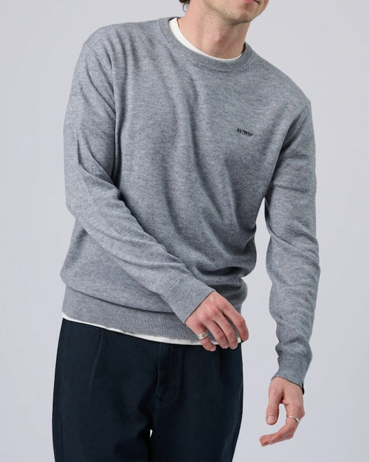 Basic pull ANTWRP - Grey Chiné