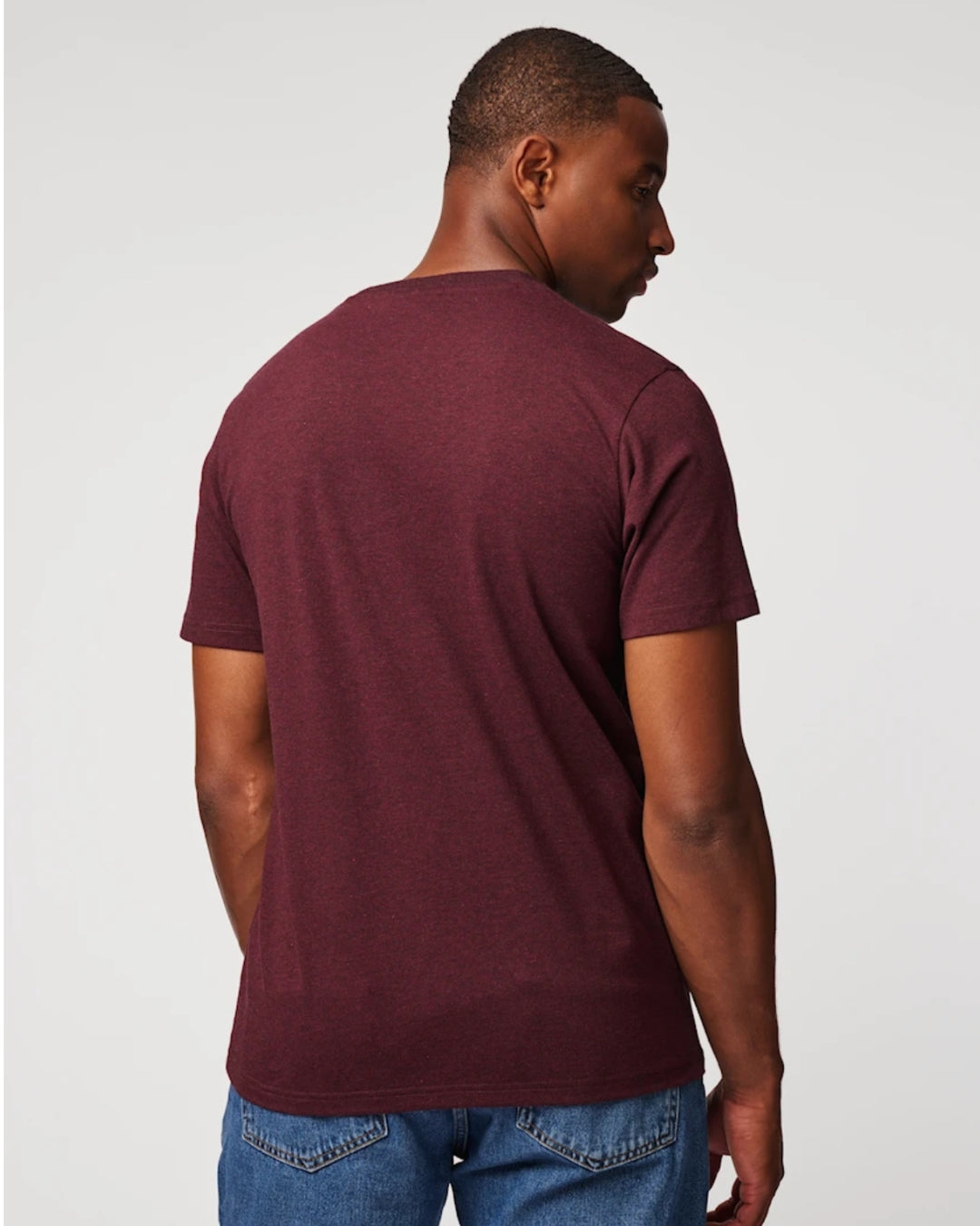 T-shirt ANTWRP | burgundy basic