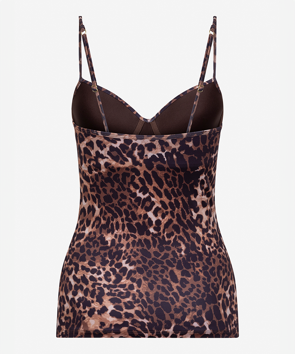 Eden top | leopard