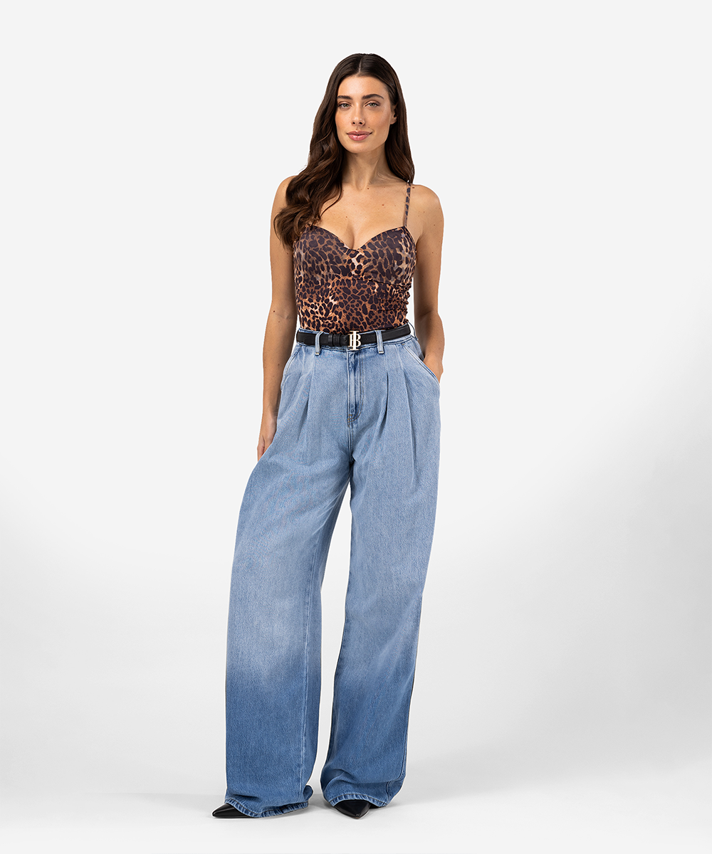 Eden top | leopard