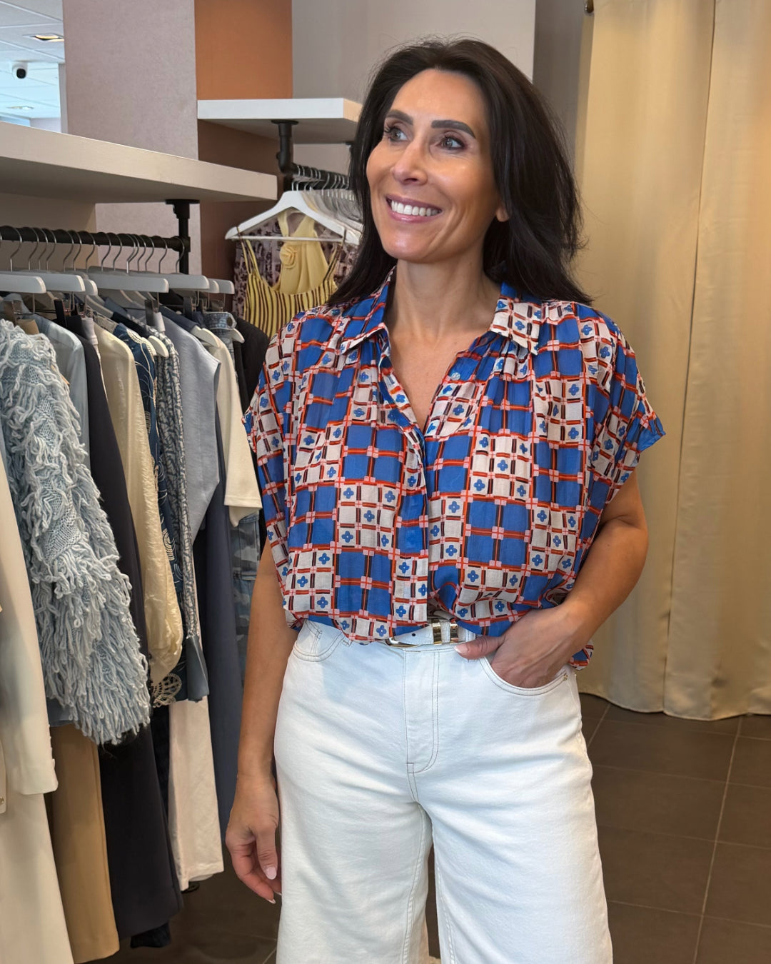 Chrysocolle blouse