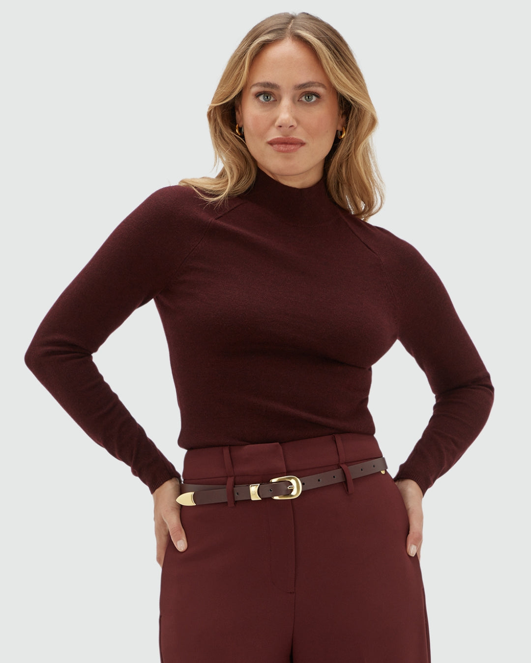Sofia fitted sweater