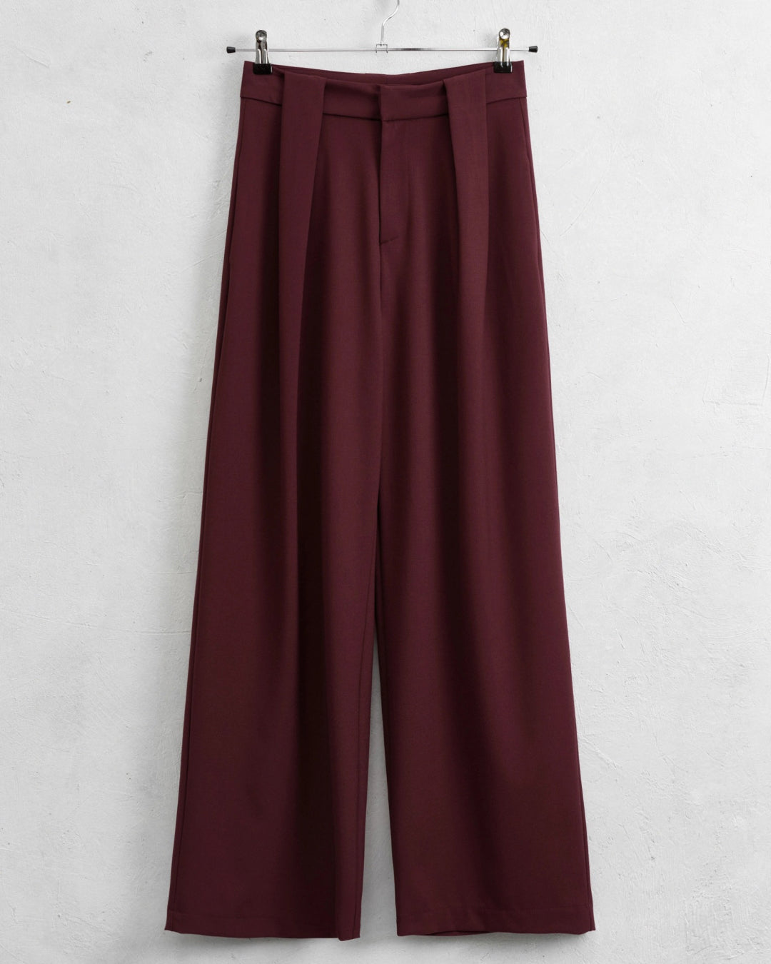 broek met bandplooi