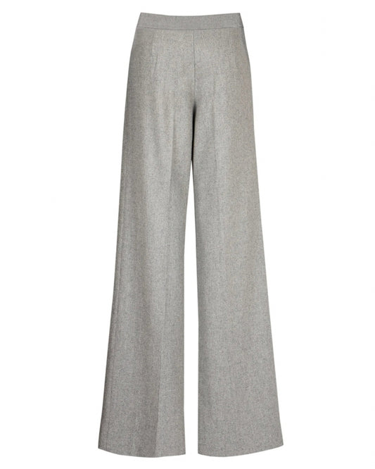 Broek grijs melange