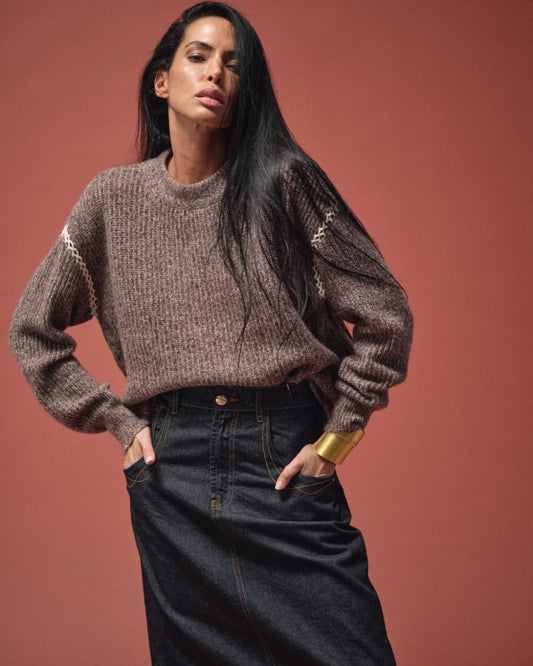 Neat crochet knit