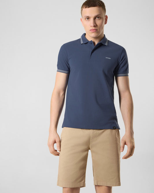 Polo ANTWRP - pacific blue