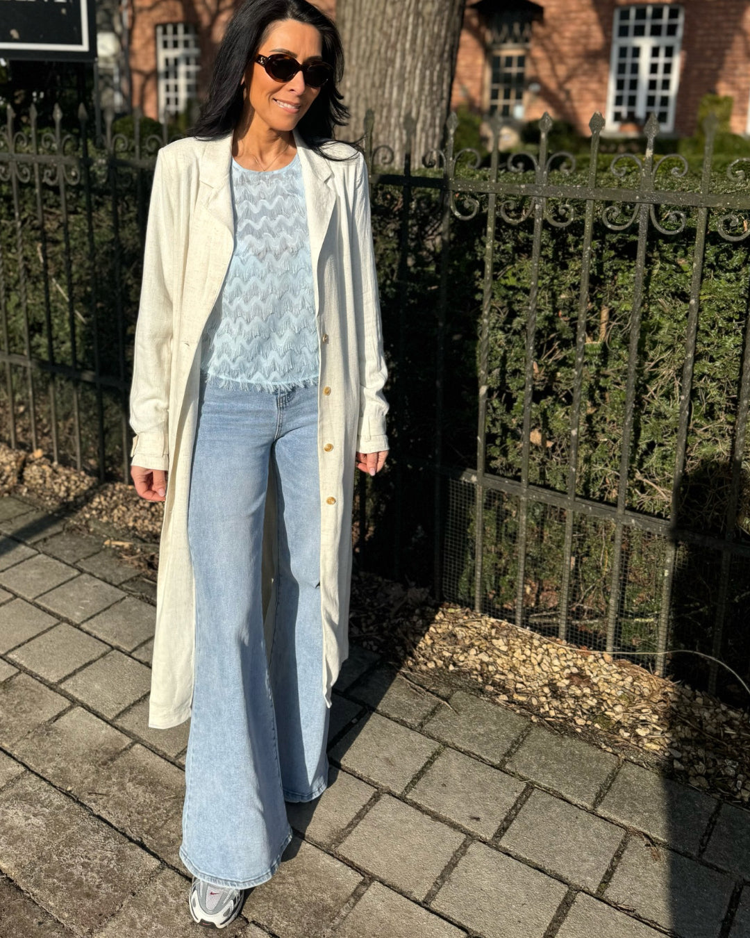jeans flared