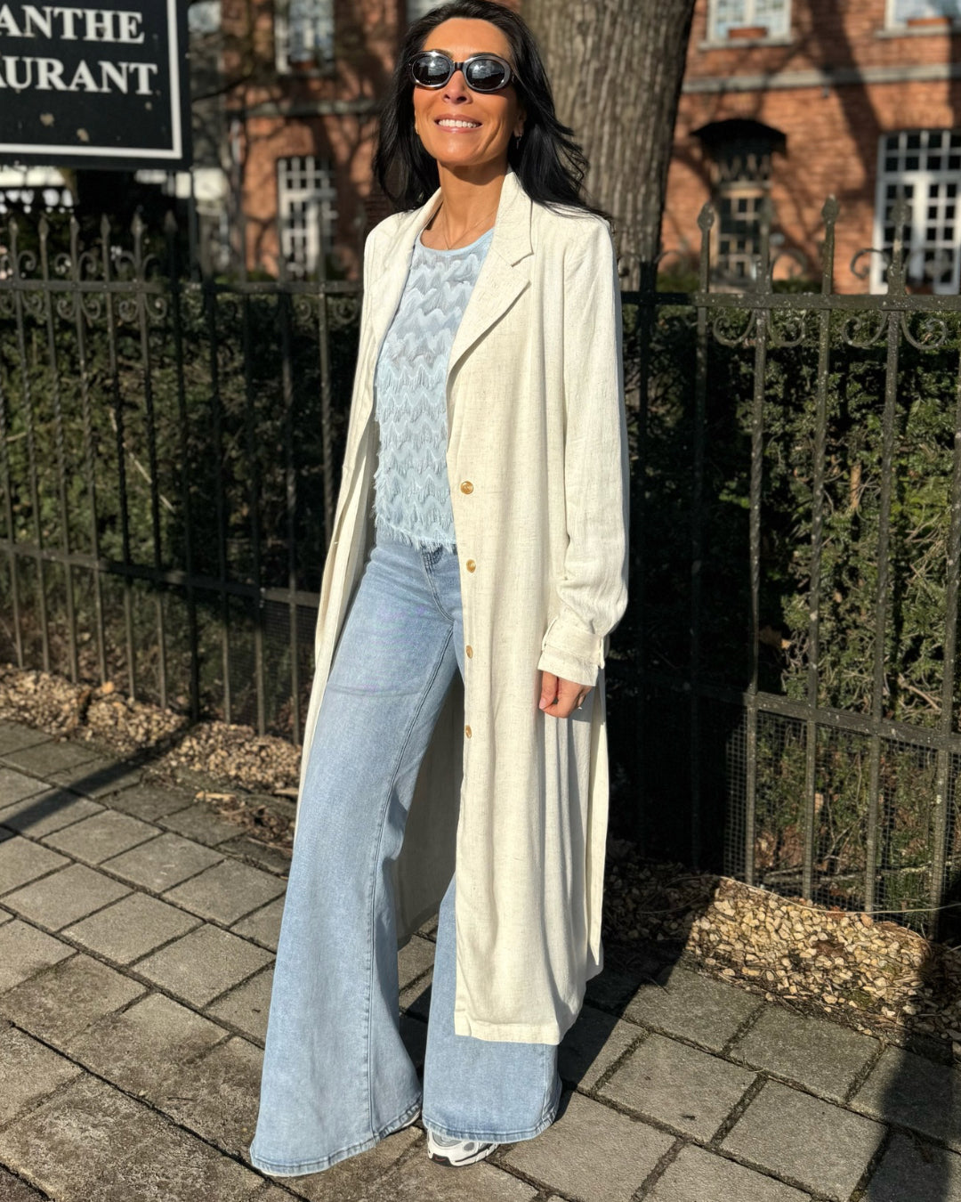 jeans flared