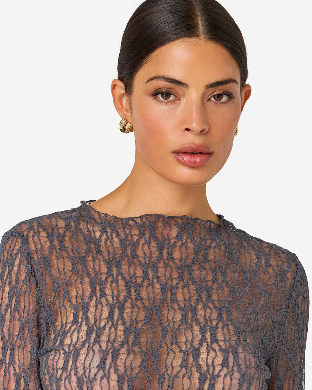 Taola top | Misty blue