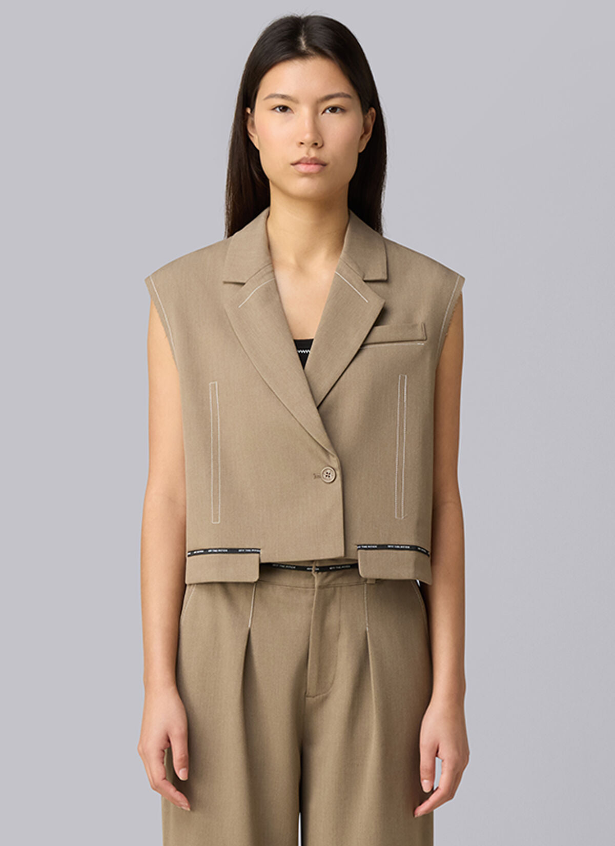Shia gilet - sand