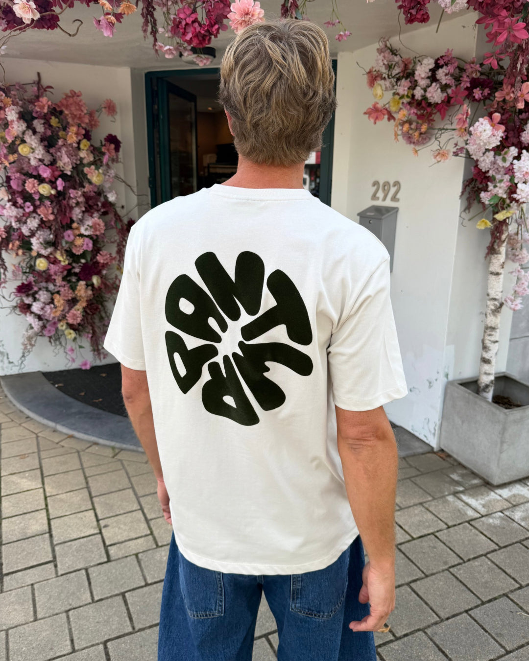 T-shirt ANTWRP - Birch velours
