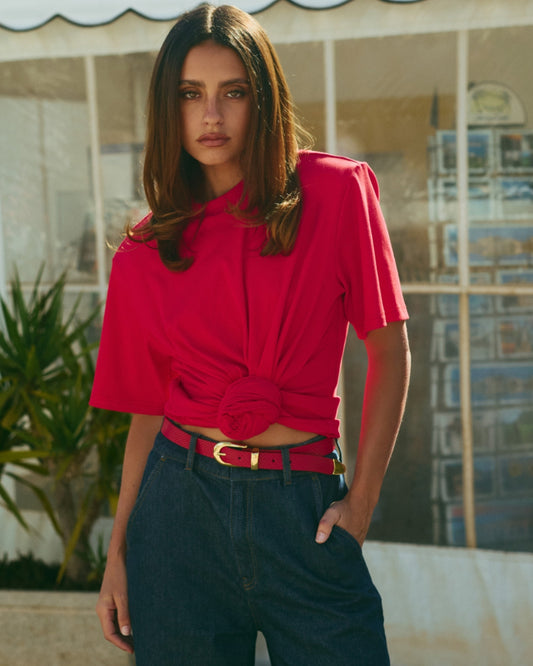 Temari top | rood