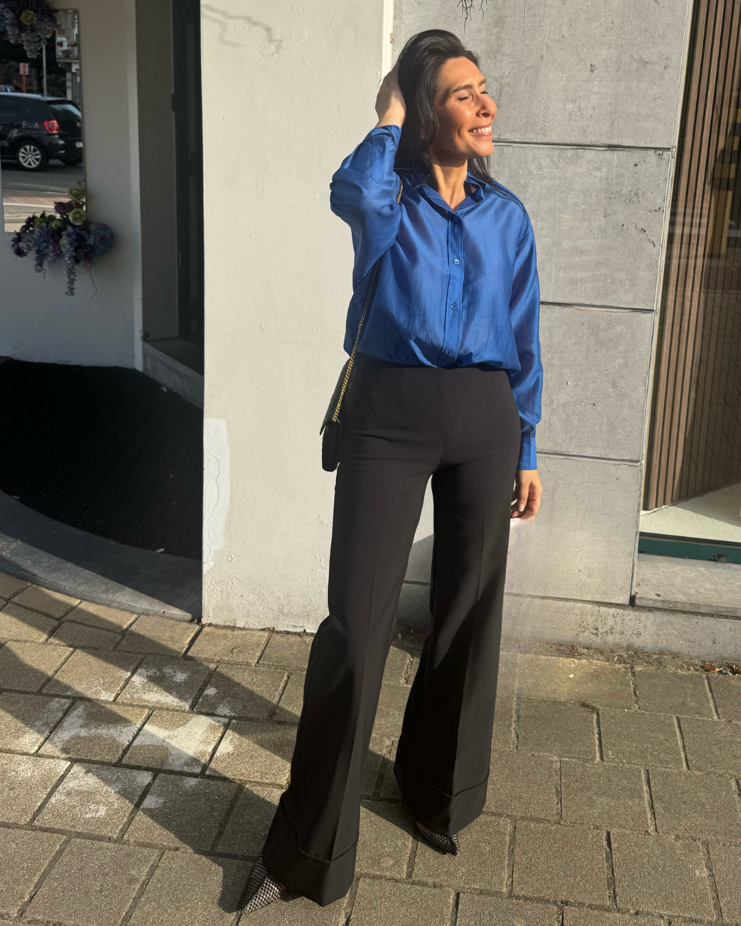 Danika blouse | blue