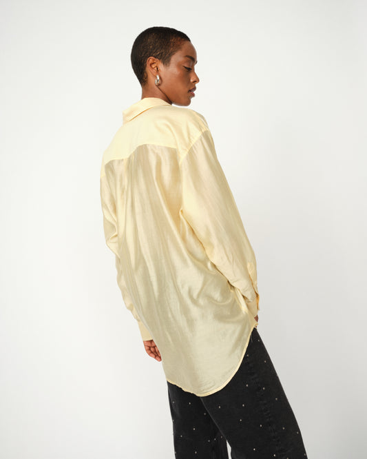Danika blouse | butteryellow