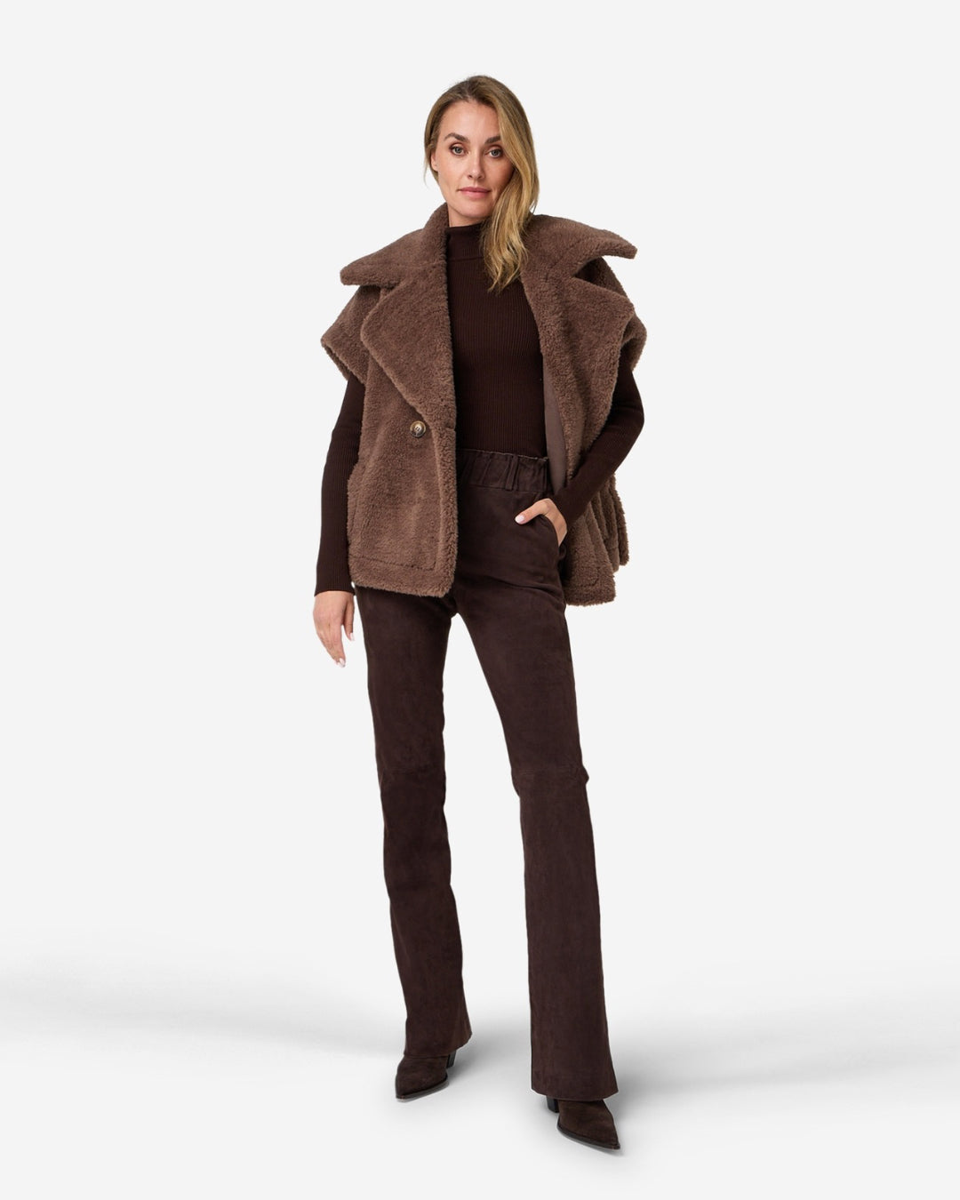 Jaxxey gilet | coffee