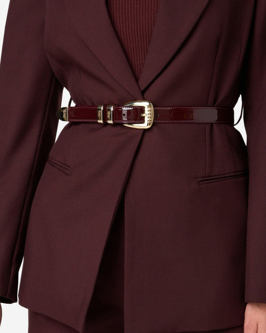 Acro lak riem | burgundy (pre-order)