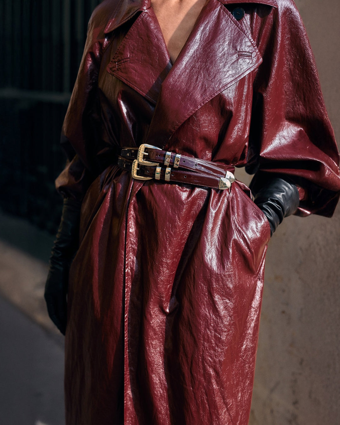 Acro lak riem | burgundy (pre-order)
