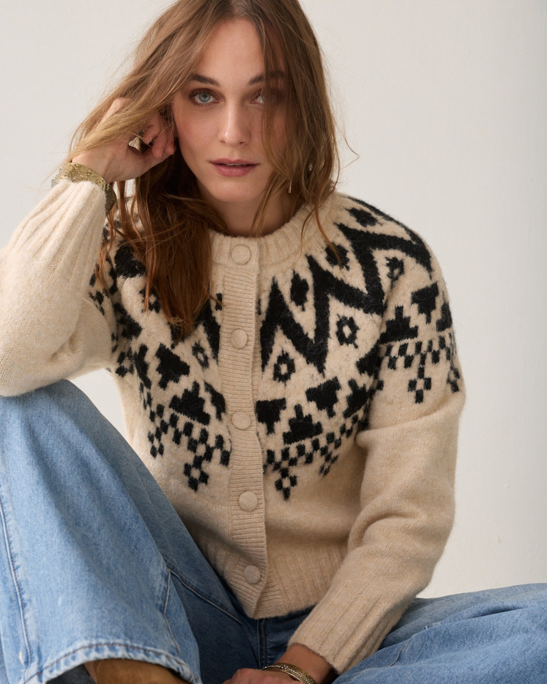 Fair Isle cardigan