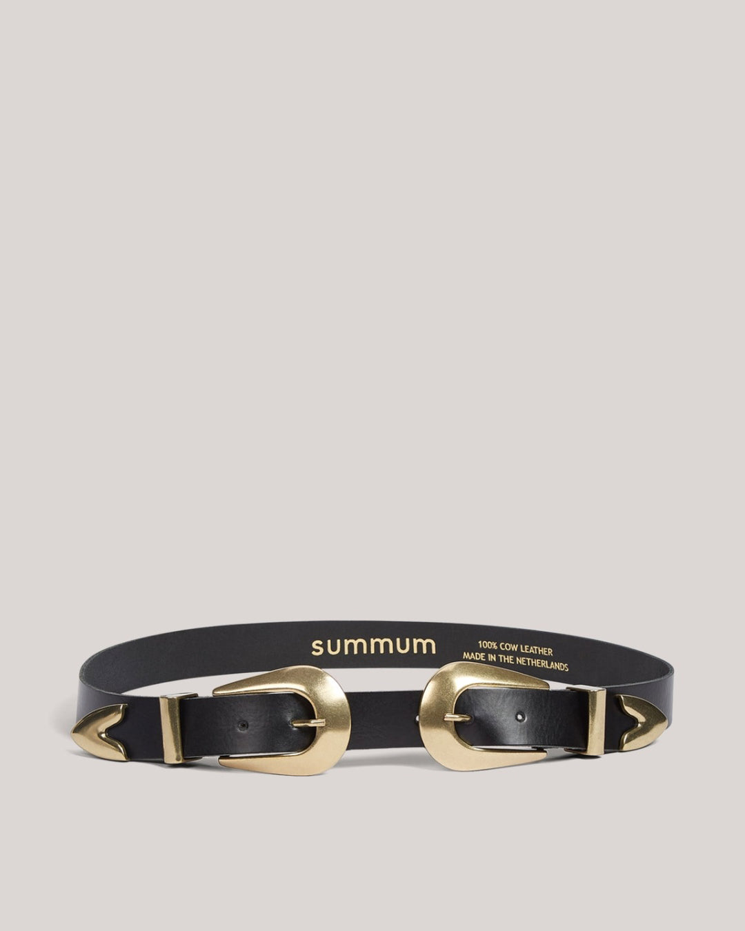 Double buckle belt