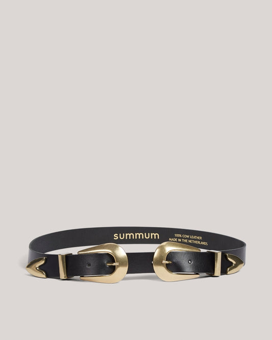 Double buckle belt