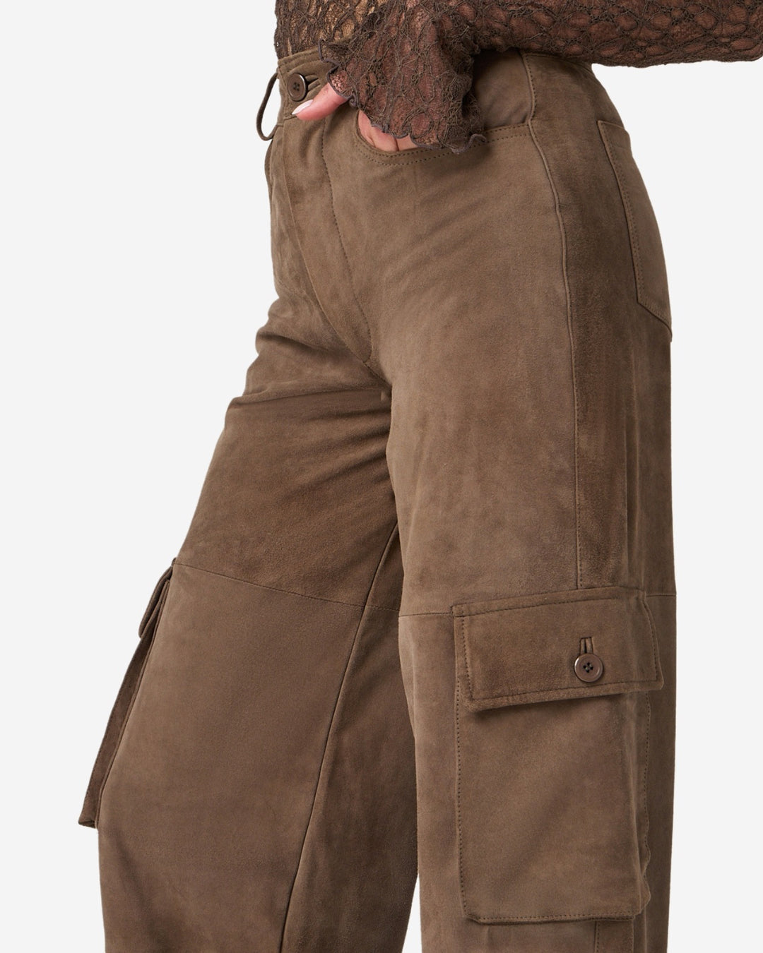 Phoeby broek | 100% suede