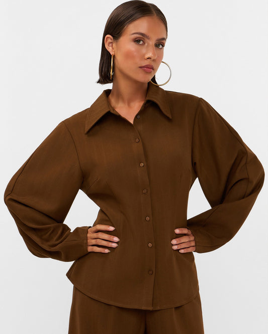 Loui blouse - khaki