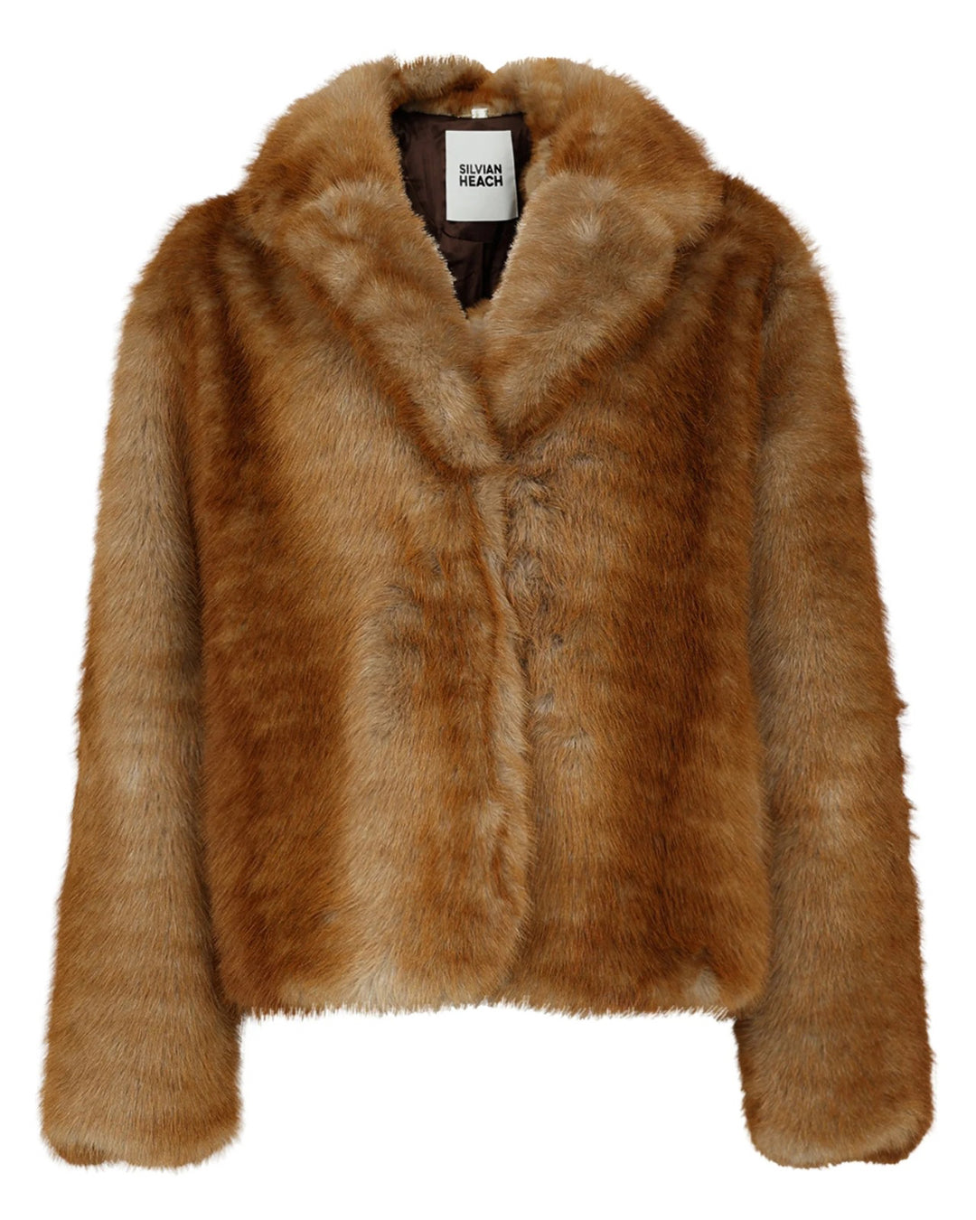 Honey fur coat