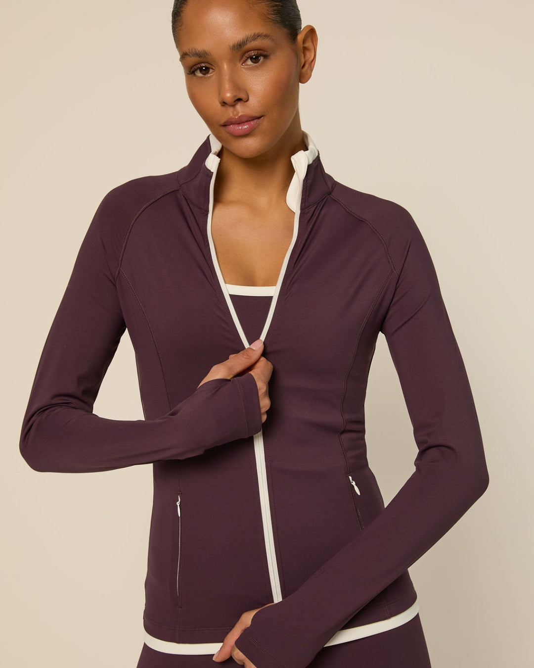 Bruna jacket - Mulberry wine