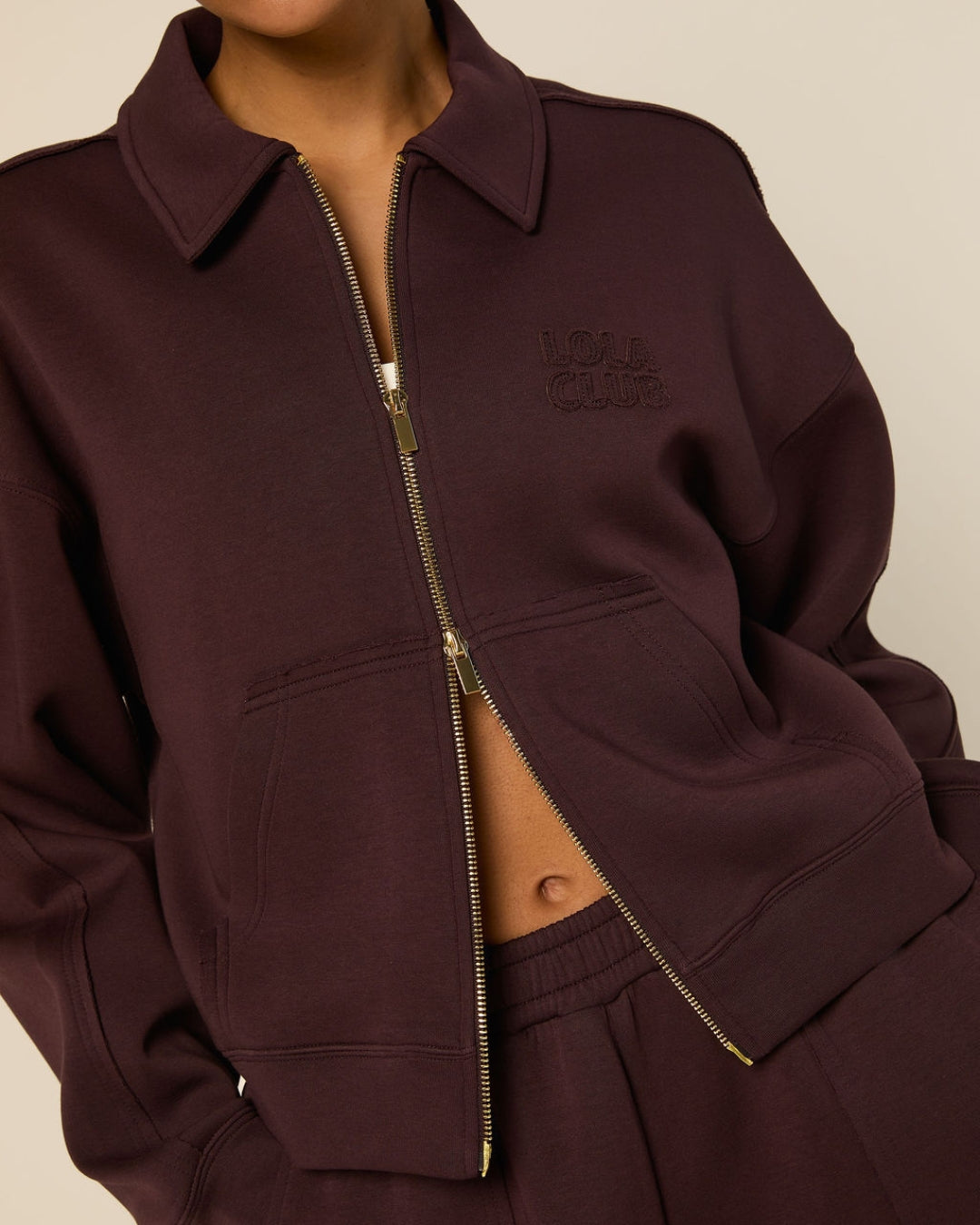 Leyla zip through vest
