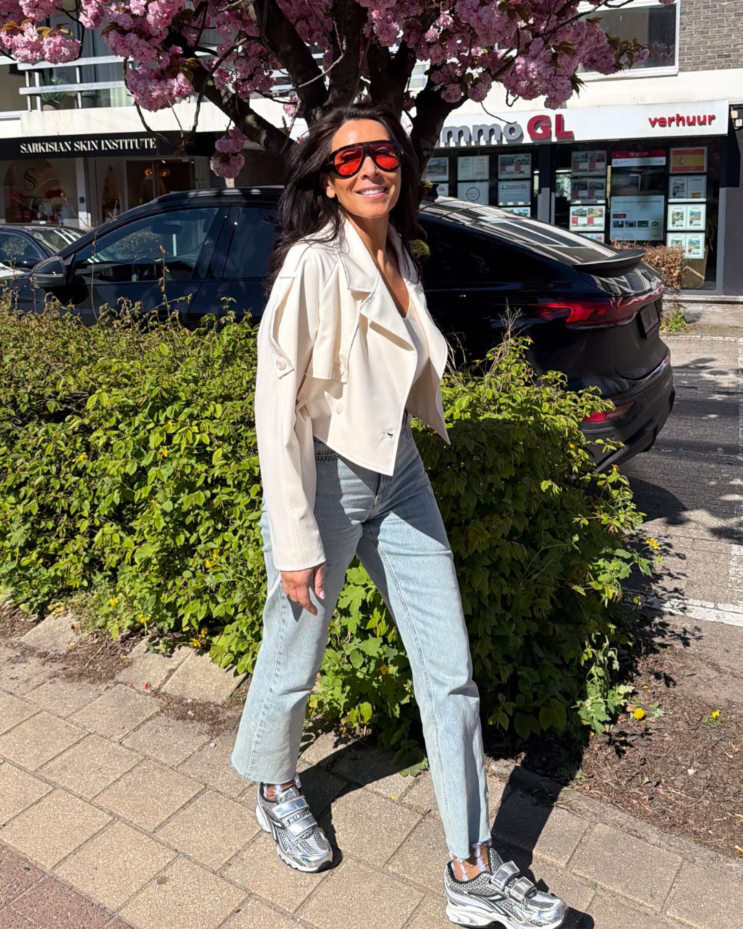 Trenchcoat kort model