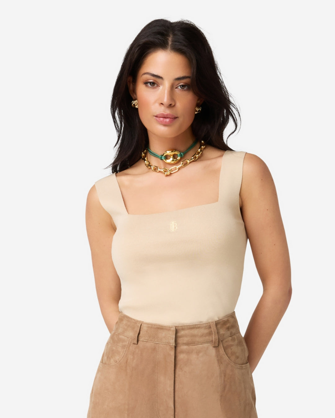 Kara top - terra beige