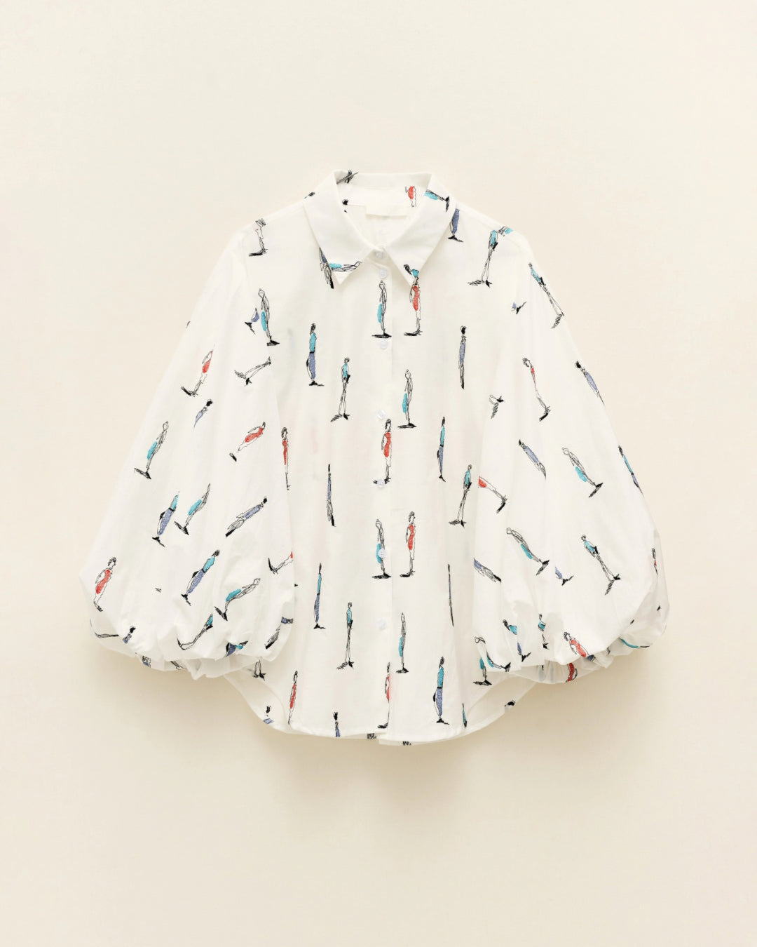 Blouse met ballonmouw