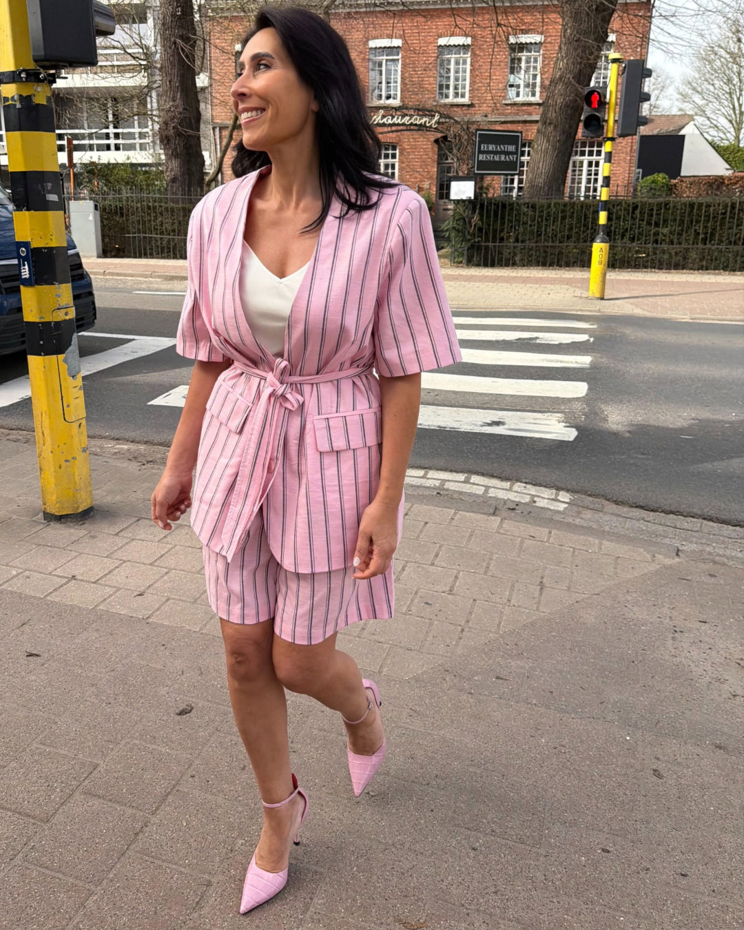 2-delige set met bermuda