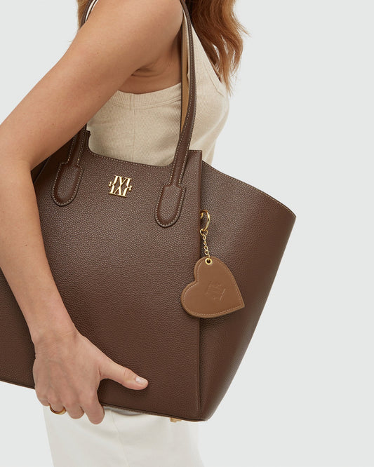 Alisa tas - chocolate brown