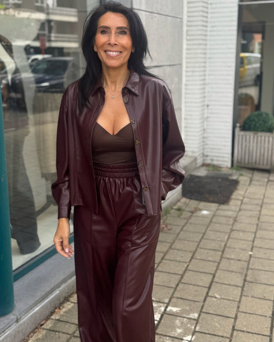 Michaux broek| eco leather