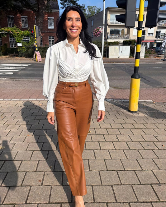 Parla balloon pants - camel